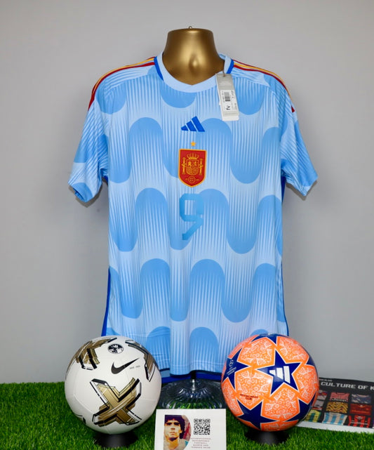 GAVI #9 Spain 2022 World Cup away shirt BNWT