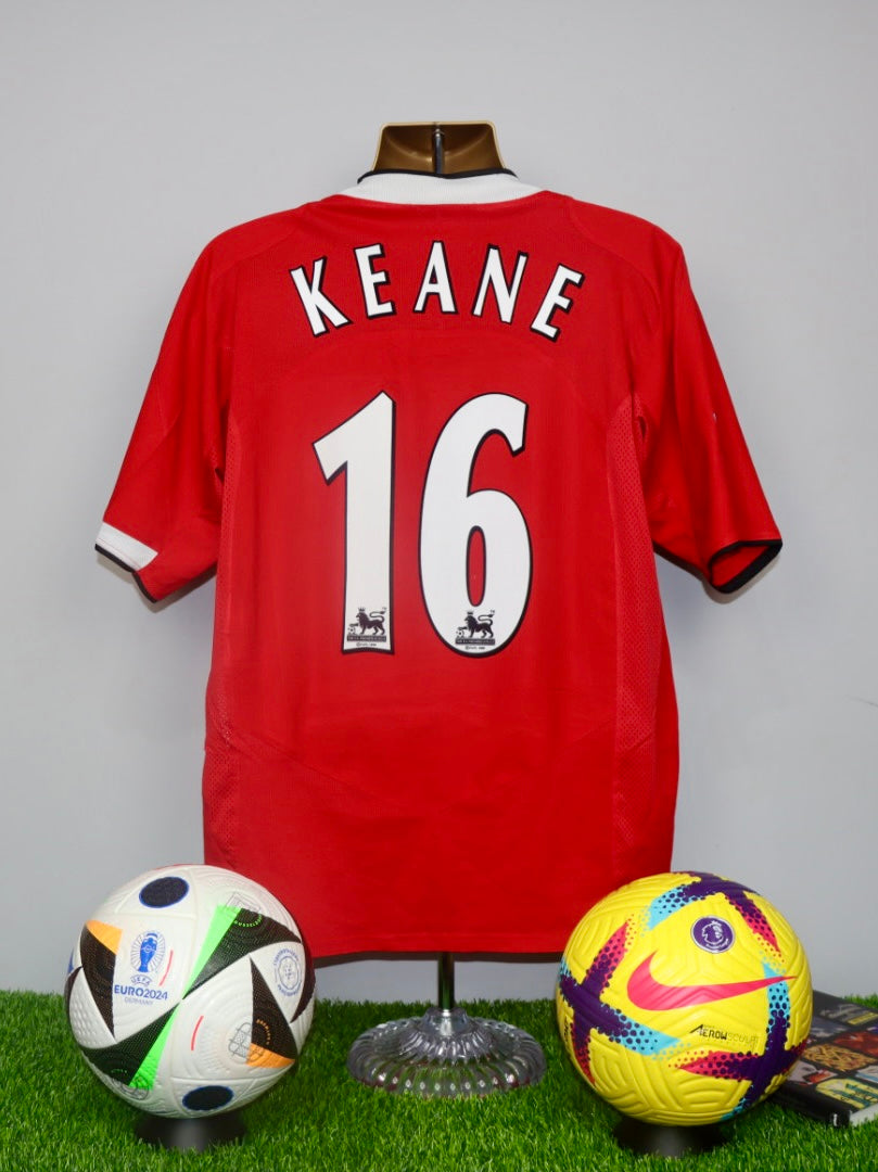 KEANE 16 Manchester United 2004/06 Home Shirt