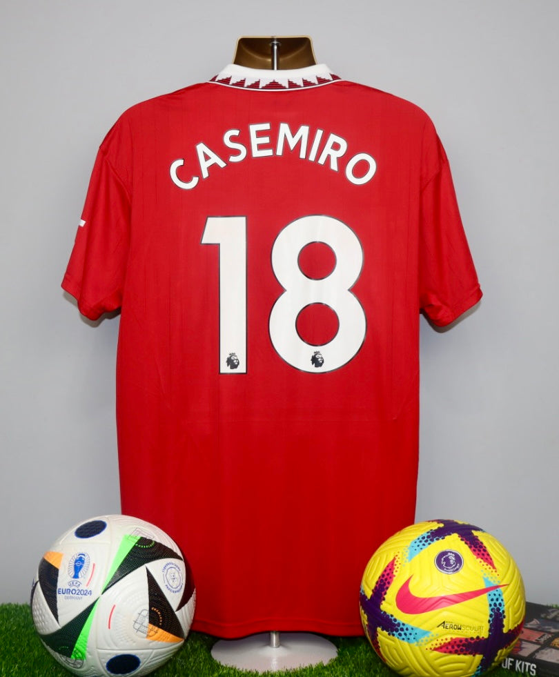 CASEMIRO 18 Manchester United 2022/23 Home Shirt