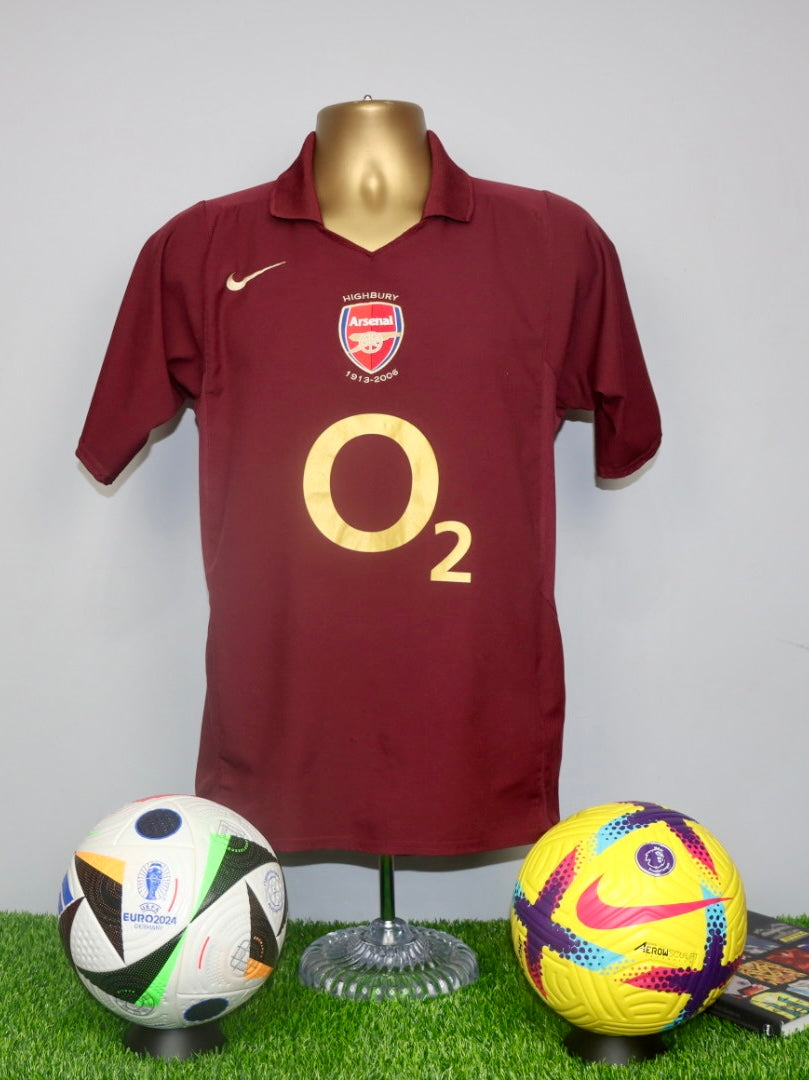 Arsenal 2005/06 Highbury Home Shirt