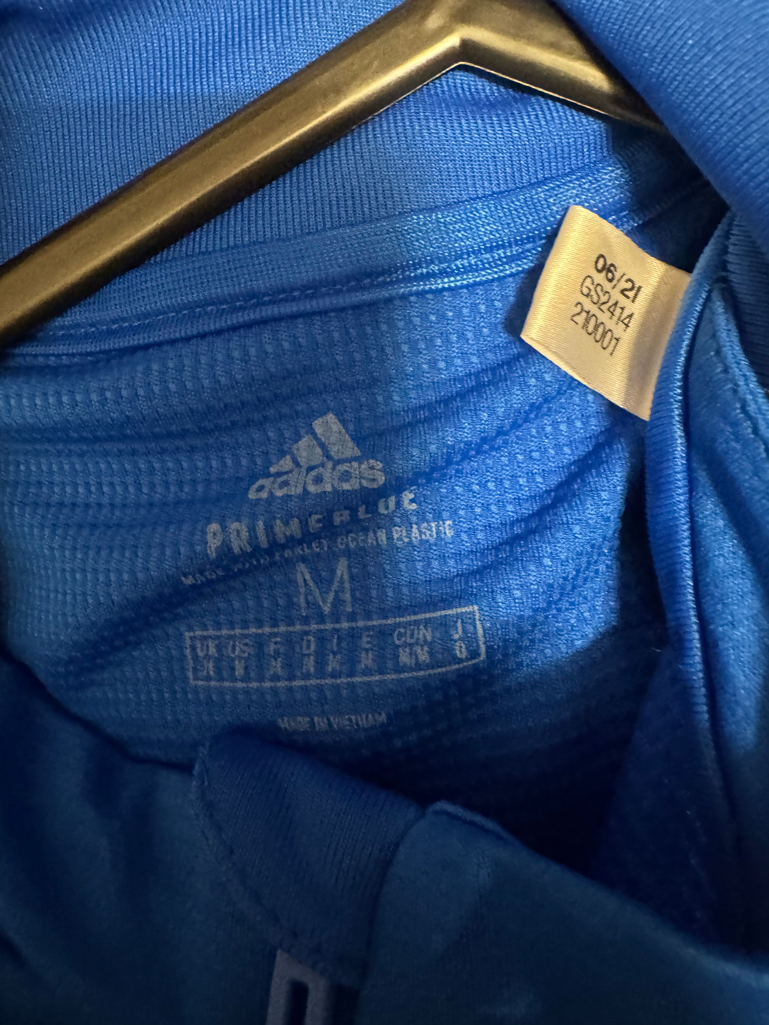 Manchester United 2021/22 adidas 1/4 Zip Track Top