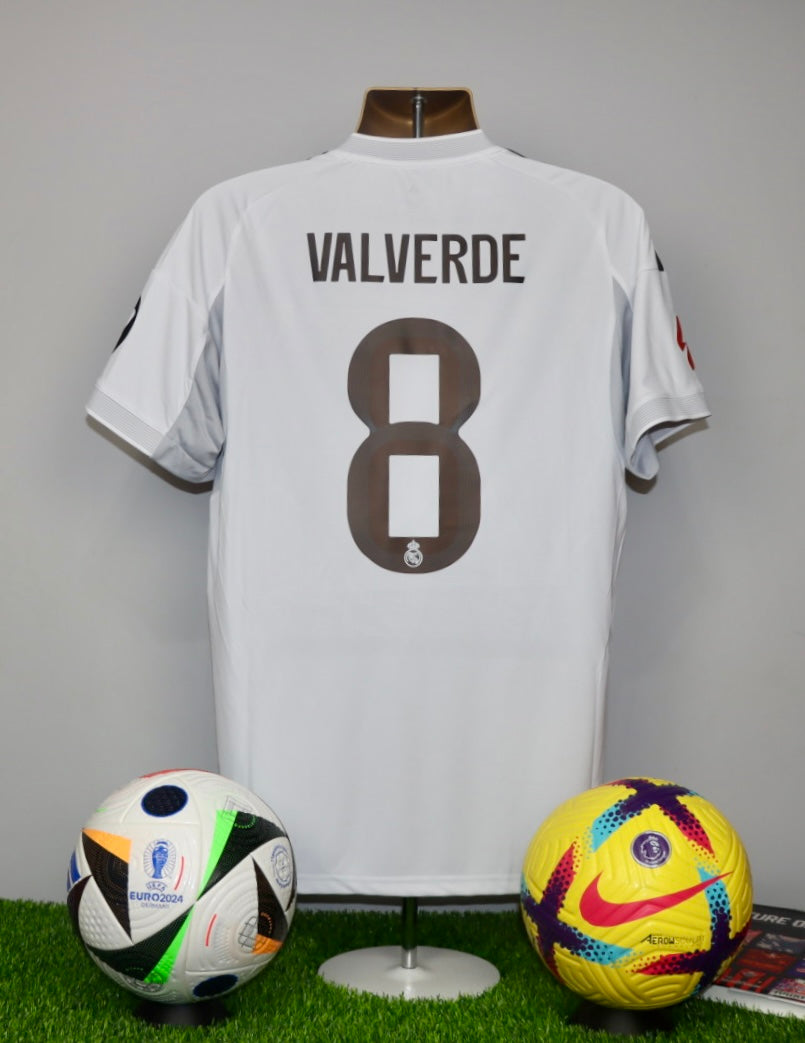 VALVERDE 8 Real Madrid 2025/26 Home Shirt