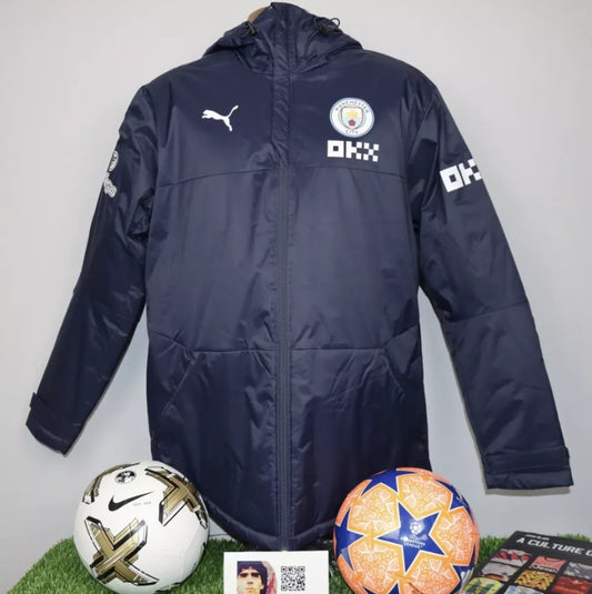 DE BRUYNE 17 Manchester City 2022/23 Player Issue/Worn Puma Winter Jacket