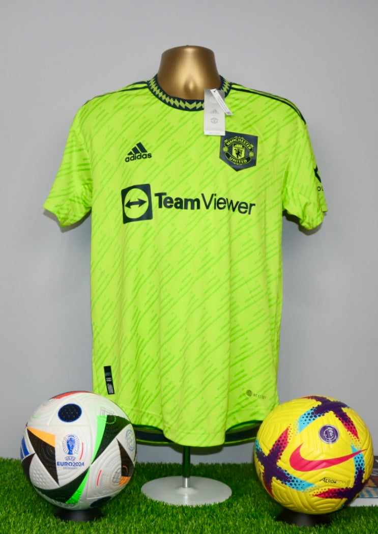B.FERNANDES 8 2022/23 Manchester United Authentic Third Shirt
