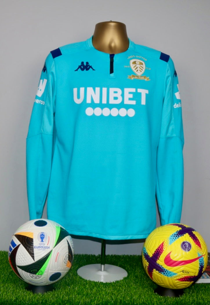 Leeds United 2019/20 1/4 Zip Drill Top