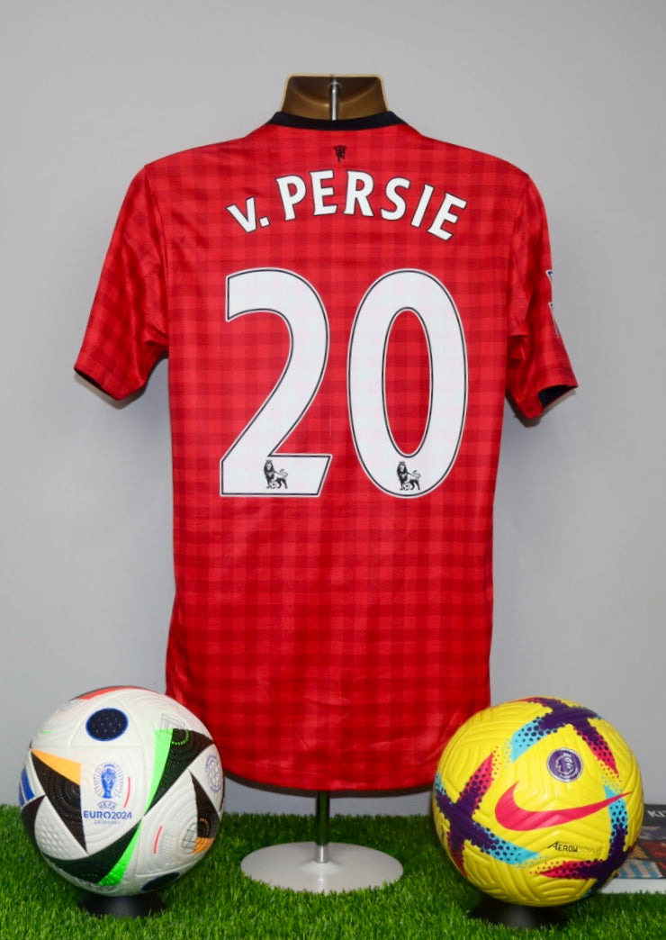 V.PERSIE 20 Manchester United 2012/13 Home Shirt