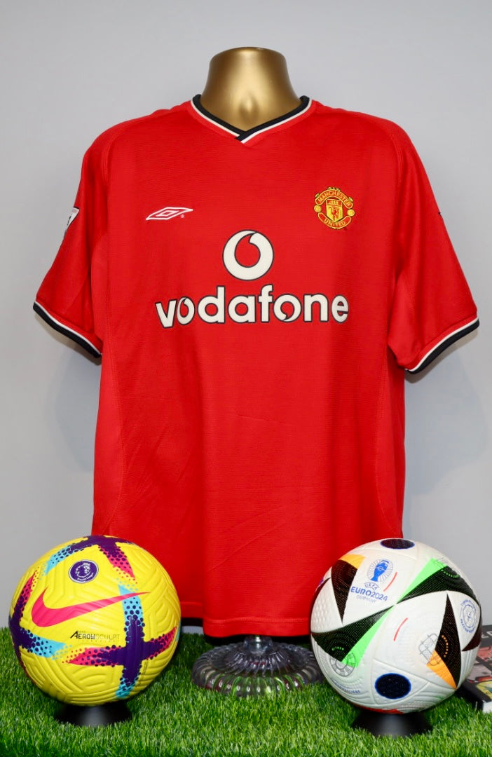 BECKHAM 7 Manchester United 2000/02 Home Shirt