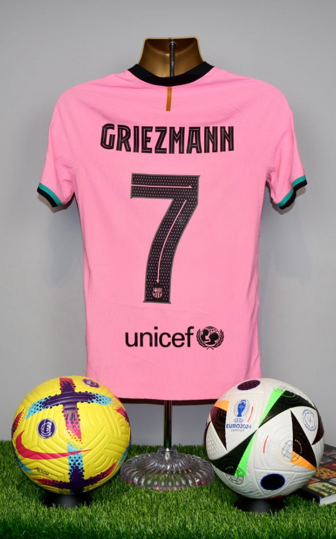 GRIEZMANN 7 Barcelona 2020/21 Player Spec Third Shirt