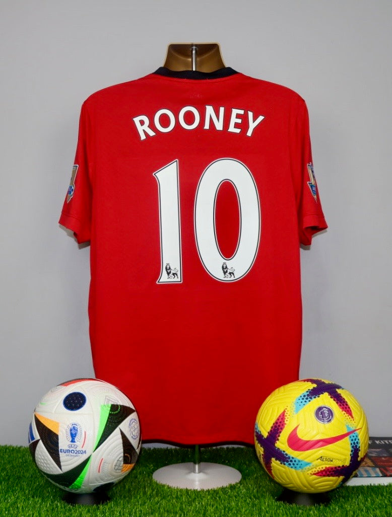 ROONEY 10 Manchester United 2009/10 Home Shirt