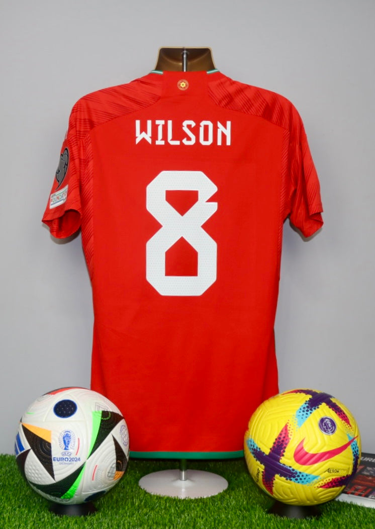 WILSON 8 2023/24 Wales Home Shirt
