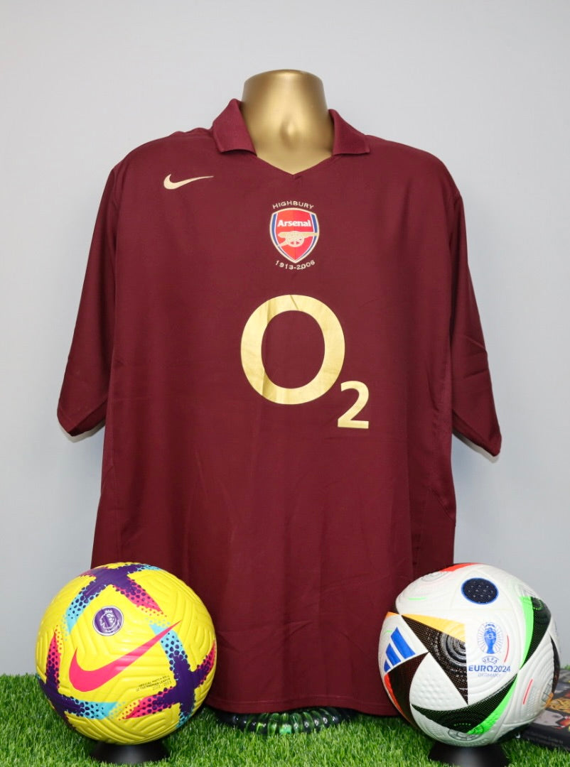 Arsenal 2005/06 Highbury Home Shirt