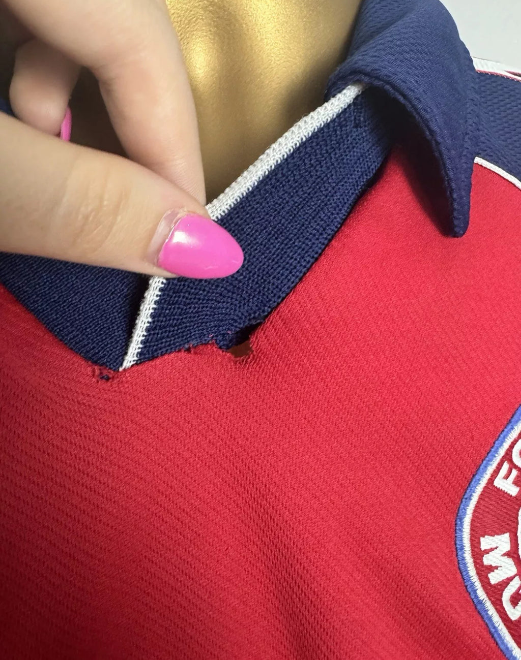 SCHOLL 7 Bayern Munich 1999/01 Home Shirt