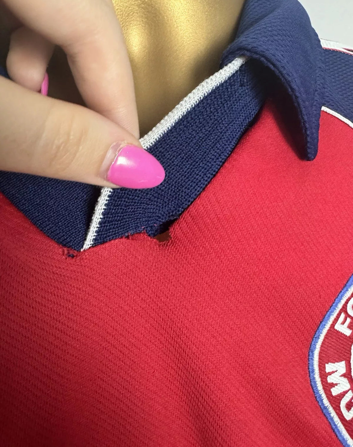 SCHOLL 7 Bayern Munich 1999/01 Home Shirt