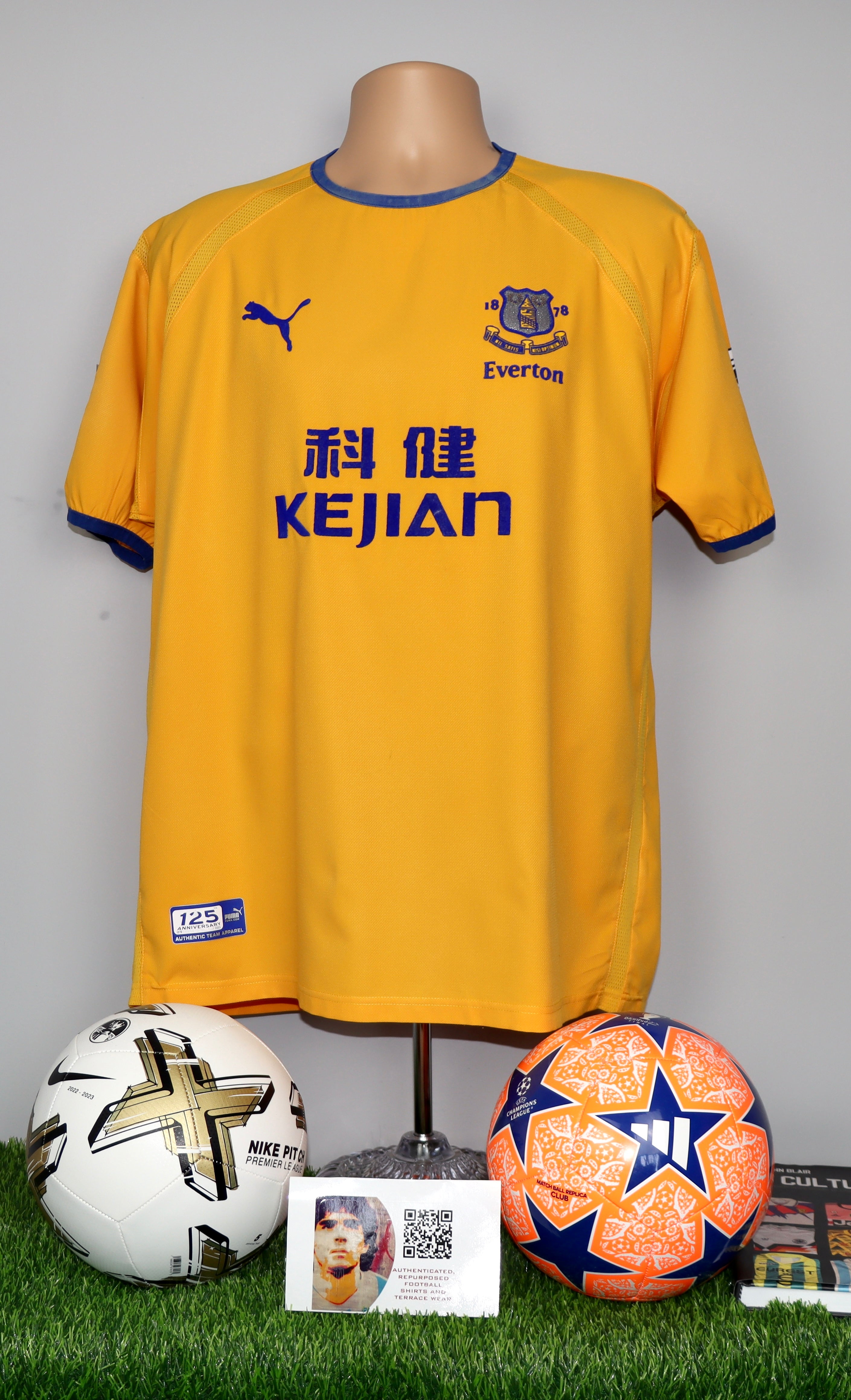 ROONEY 18 2003/04 Everton Away Shirt