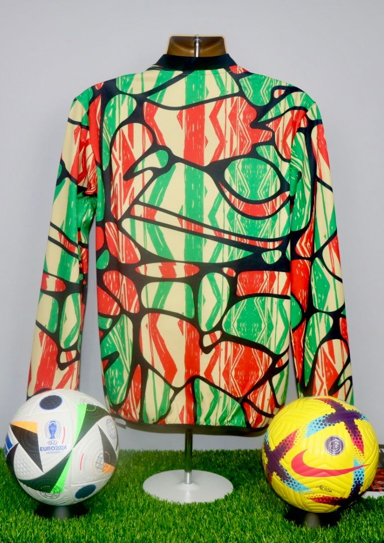 ØDEGAARD 8 2024-25 Arsenal Player Issue Pre-Match Warm Top