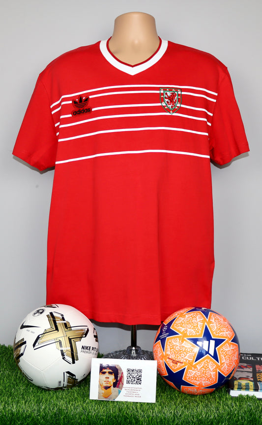 Wales 1984 Retro Home Shirt #9