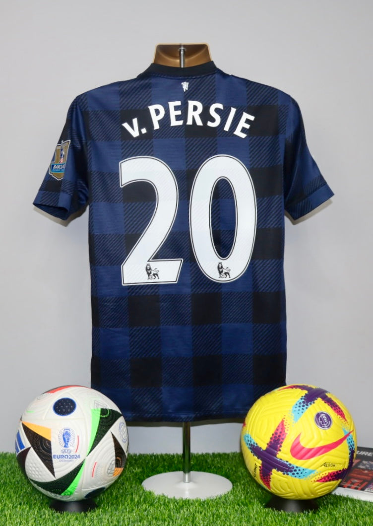 V.PERSIE 20 Manchester United 2014/15 Away Shirt