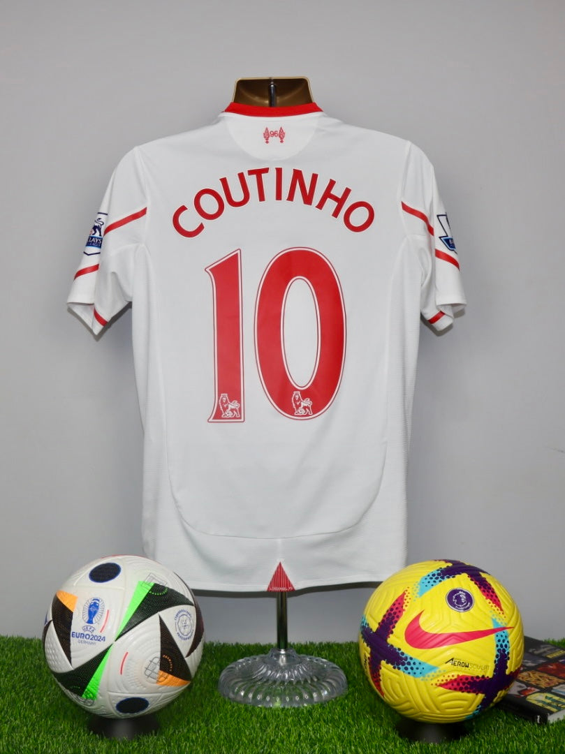 COUTINHO 10 Liverpool 2015/16 Away Shirt