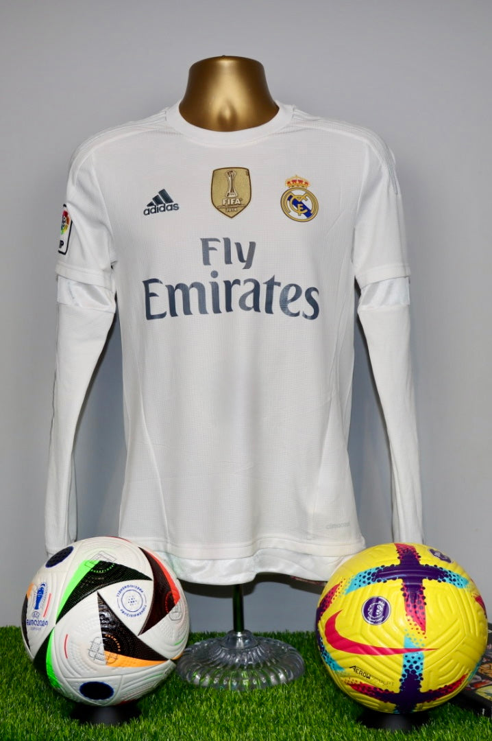 RONALDO 7 Real Madrid 2015/16 L/S Away Shirt