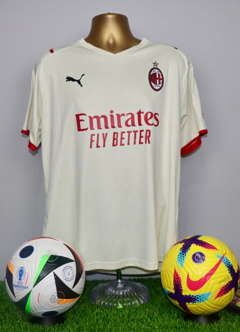 R.LEAO 17 AC Milan 2021/22 Away Shirt