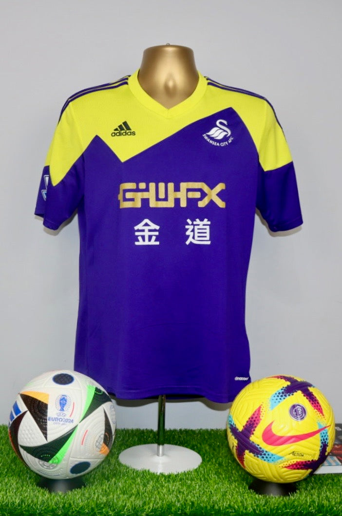 WILFRIED 10 Swansea City 2013/14 Away Shirt