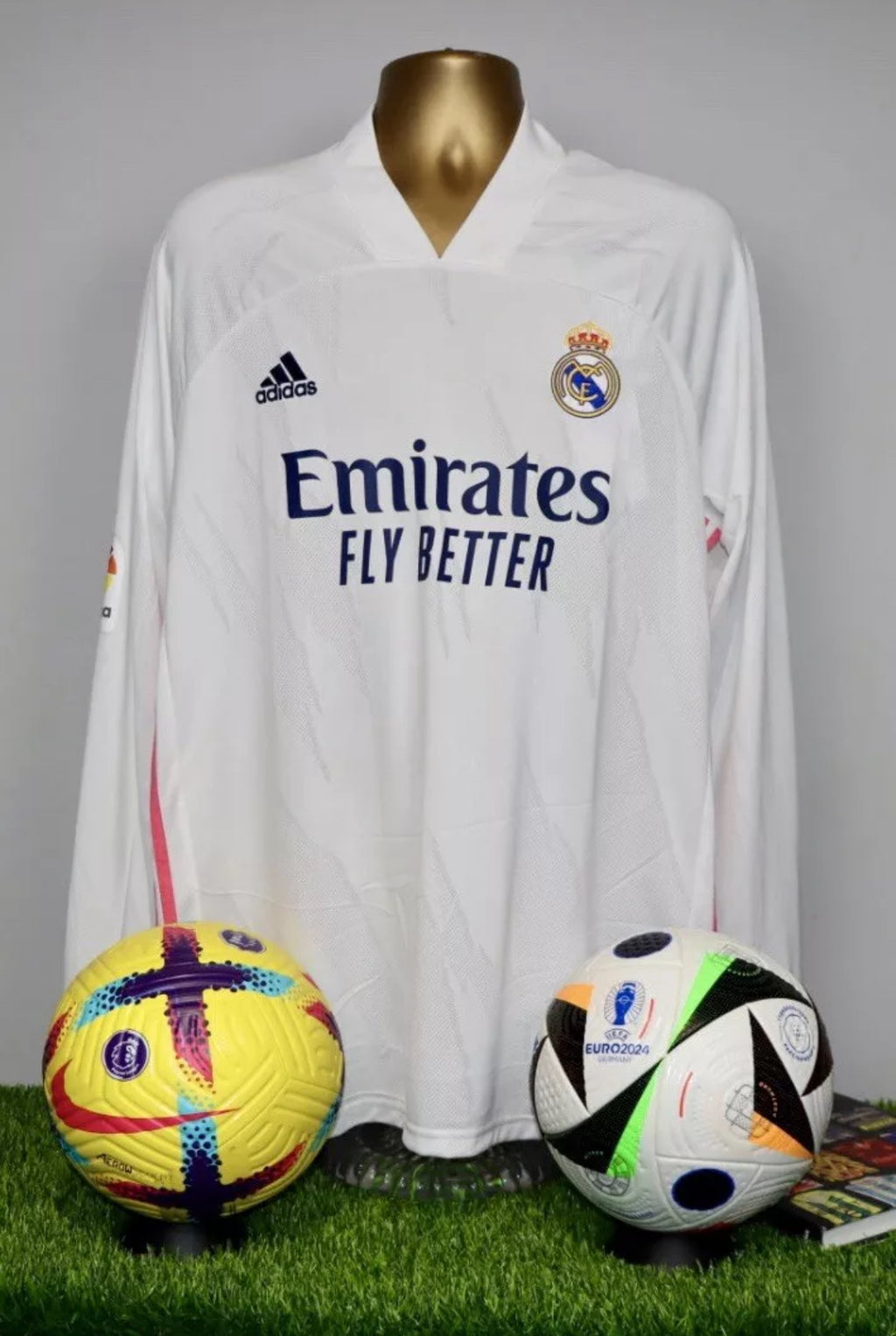 MODRIĆ 10 Real Madrid 2020/21 L/S Home Shirt