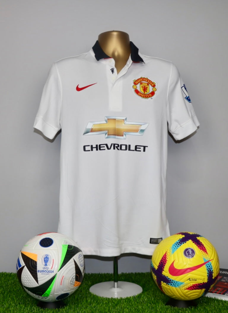 V.PERSIE 20 Manchester United 2014/15 Away Shirt