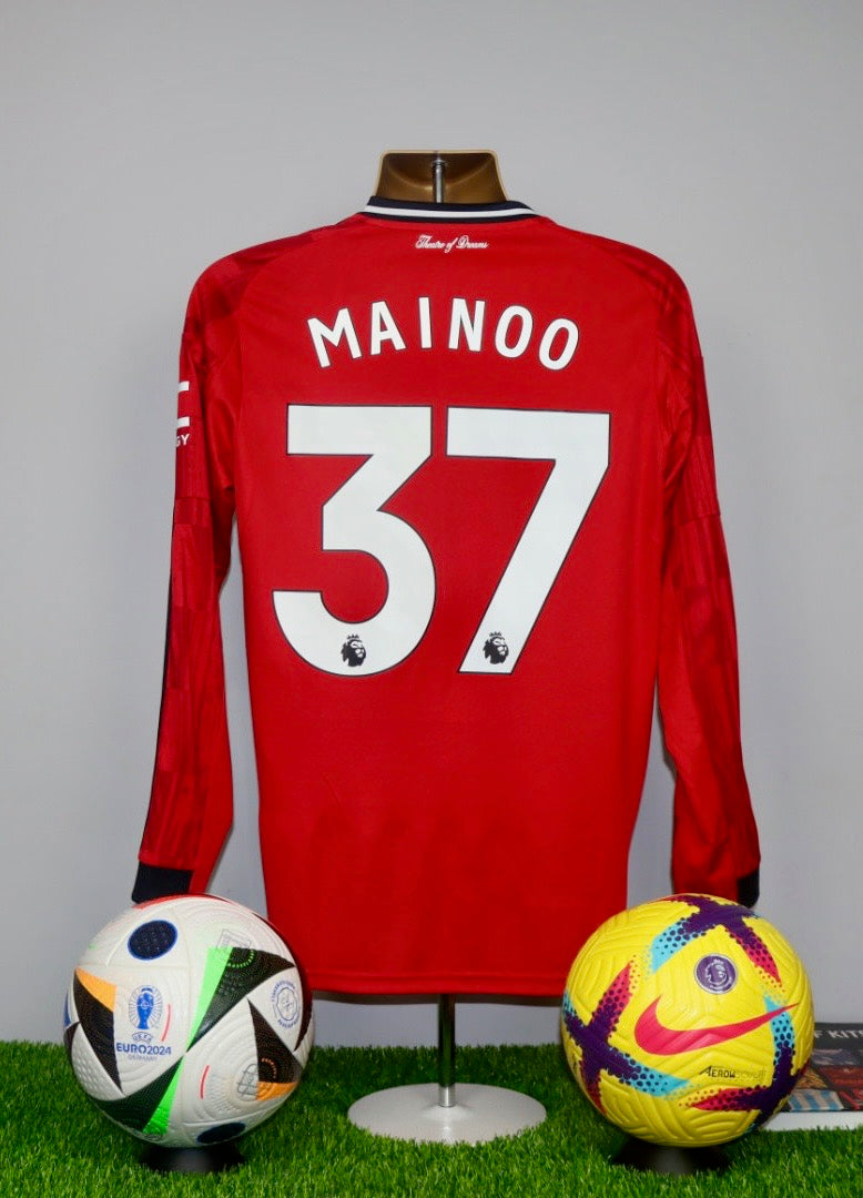 MAINOO 37 Manchester United 2024/25 L/S Home Shirt
