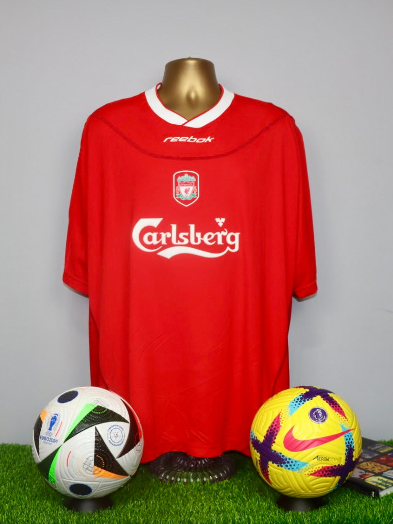 GERRARD 17 Liverpool 2002/04 Home Shirt