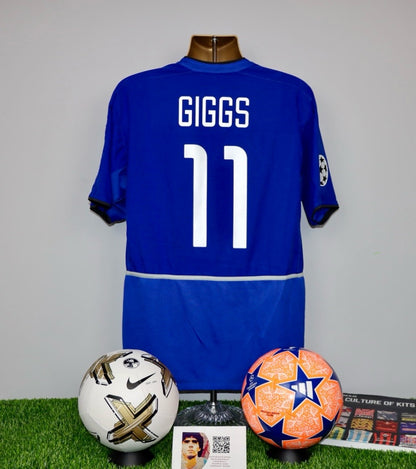 GIGGS 11 2002/03 Manchester United Third Shirt