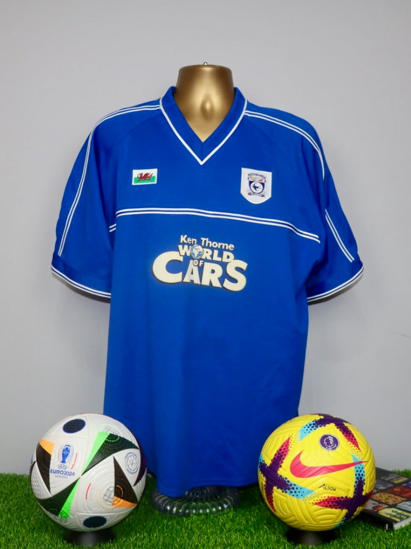2001/02 Cardiff City Home Shirt