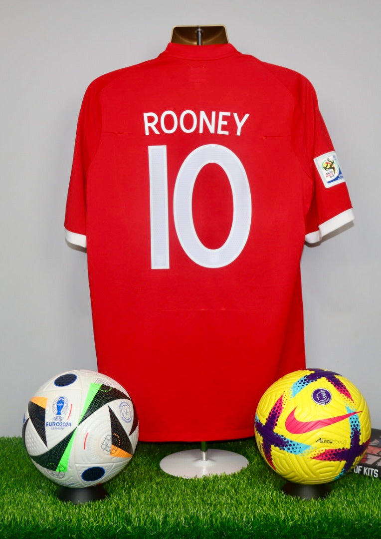 ROONEY 10  England ‘South Africa’ 2010/11 Away Shirt