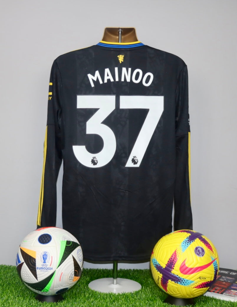 MAINOO 37 Manchester United 2025/26 L/S Away Shirt