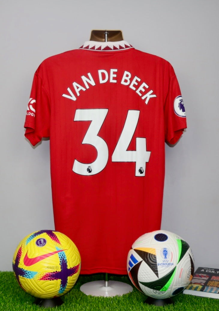 VAN DE BEEK Manchester United 2022/23 Home Shirt