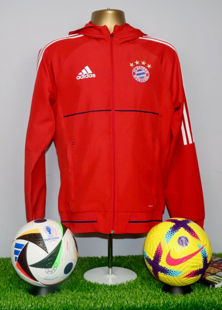 Bayern Munich 2017/18 Hooded Track Jacket
