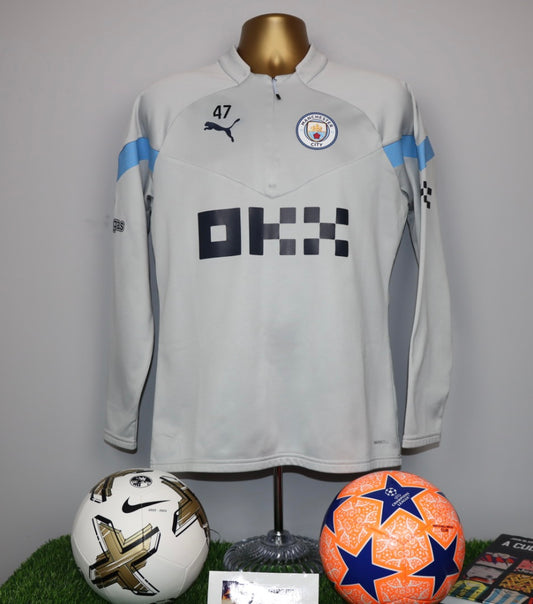 FODEN 47 Manchester City Player Issue Worn Treble Winning Season WARMCell