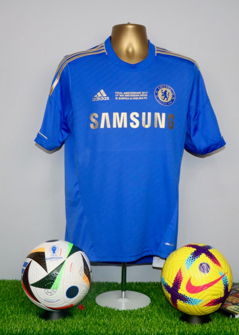 TORRES 9 Chelsea 2012/13 Final Inscription Home Shirt