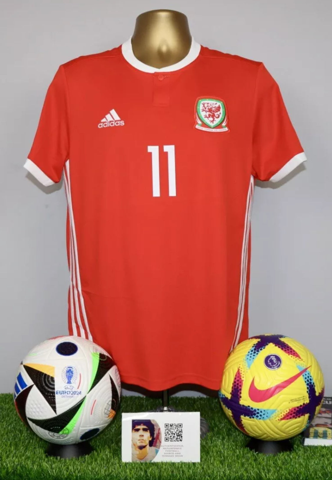 BALE 11 2018-20 Wales Home Shirt