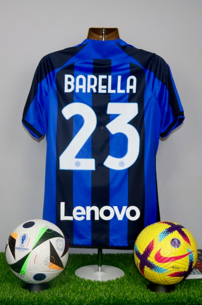 BARELLA 23 Inter Milan 2022/23 Home Shirt