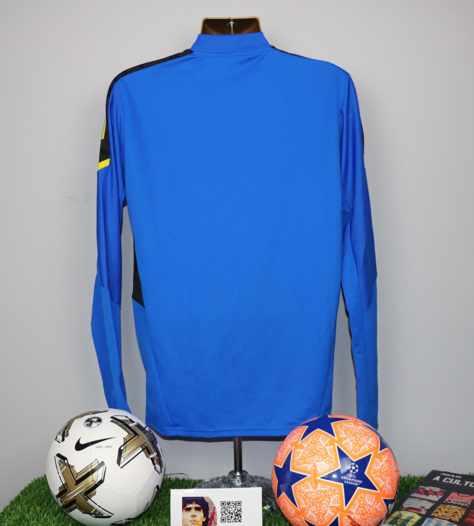 Manchester United 2021/22 adidas 1/4 Zip Track Top