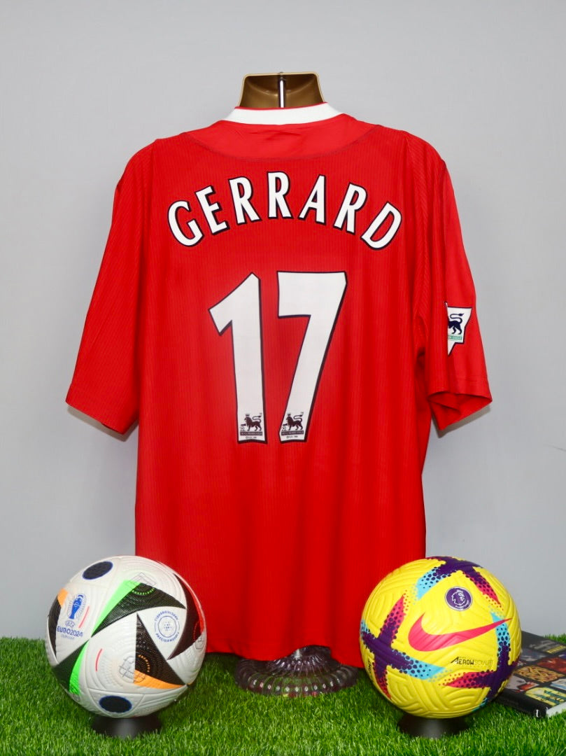 GERRARD 17 Liverpool 2002/04 Home Shirt