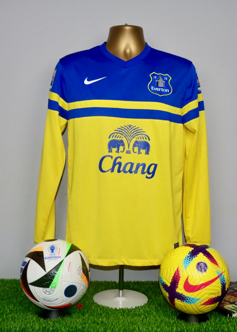 BAINES 3 Everton 2013/14 Away Shirt