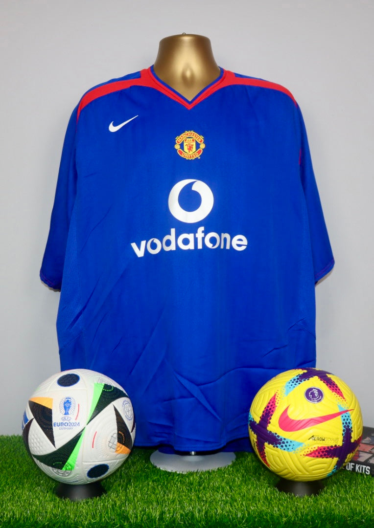 G.NEVILLE 2 Manchester United 2005/07 Away Shirt