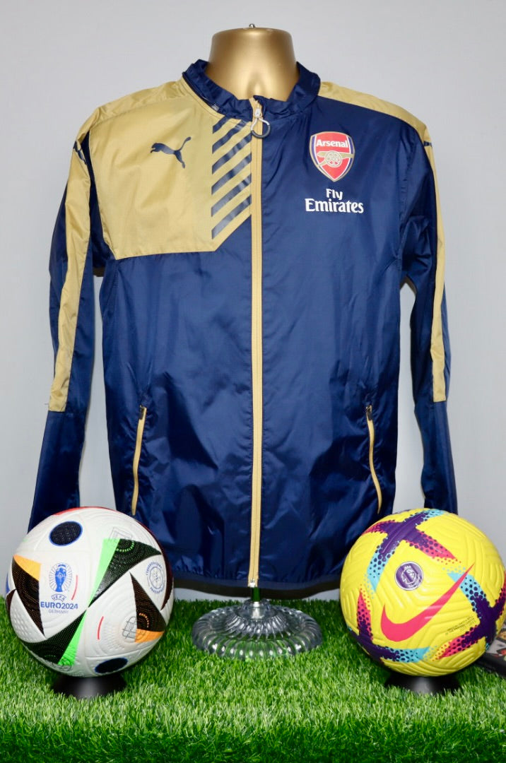 Arsenal 2015/16 Puma Rain Jacket
