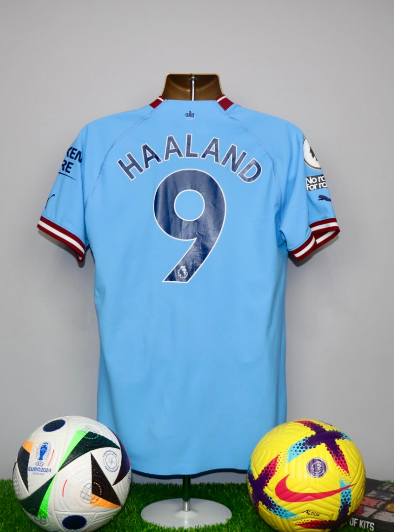 HAALAND 9 Manchester City 2022/23 PLAYER SPEC Home Shirt ULTRAWEAVE