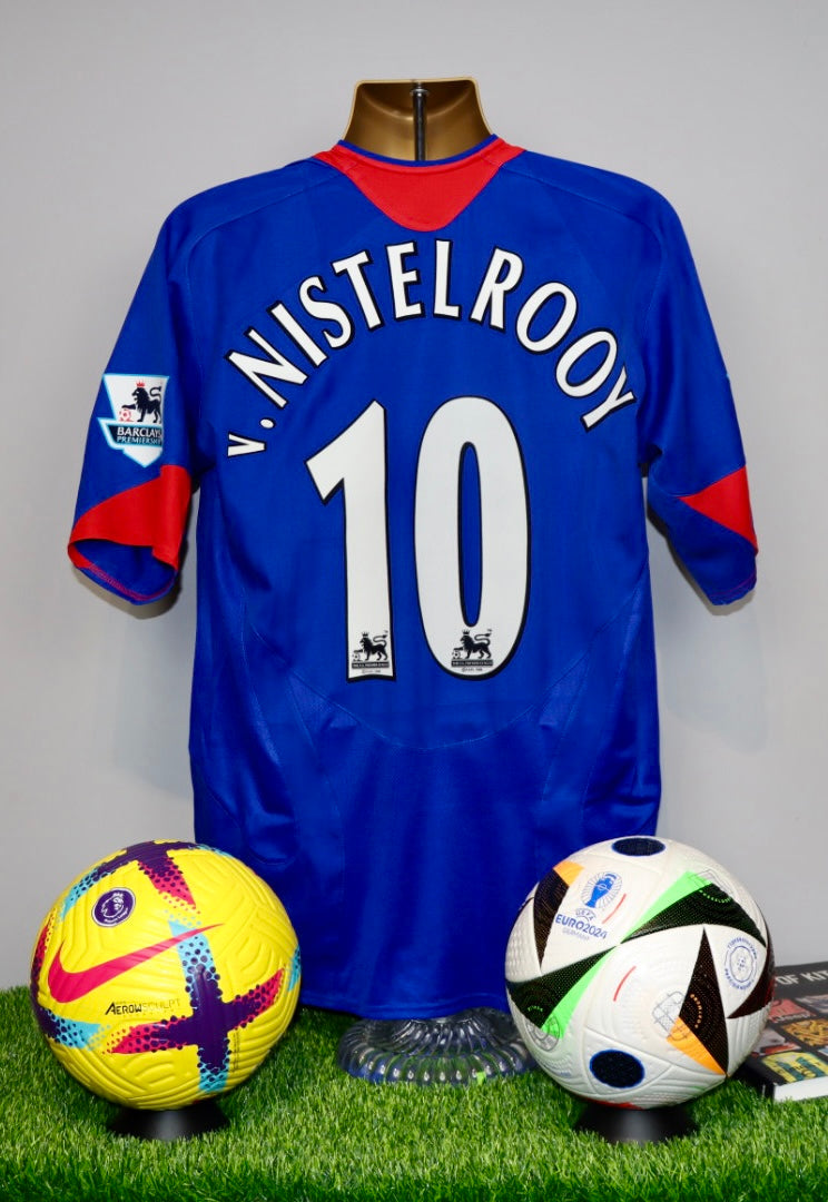 V.NISTELROOY 10 Manchester United 2005/06 Away Shirt