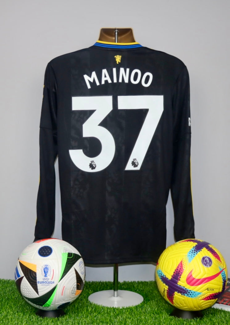 MAINOO 37 Manchester United 2025/26 L/S Away Shirt