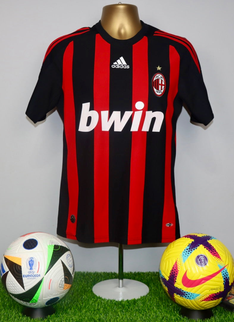 RONALDINHO 80 AC Milan 2008/09 Home Shirt