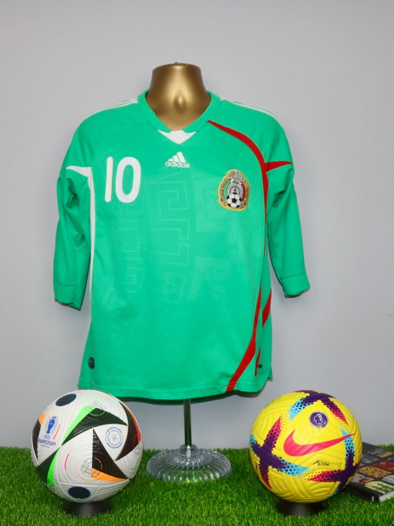 G.Dos Santos 10 2008/09 Mexico Home Shirt