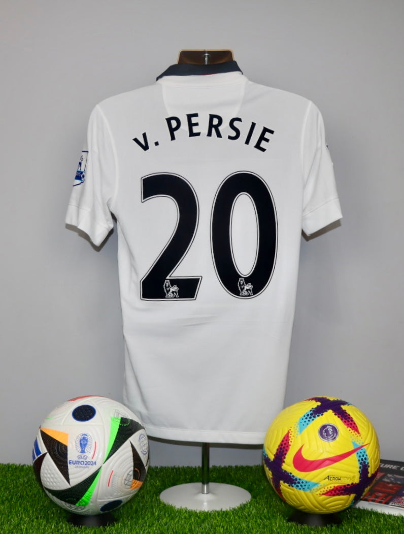 V.PERSIE 20 Manchester United 2014/15 Away Shirt